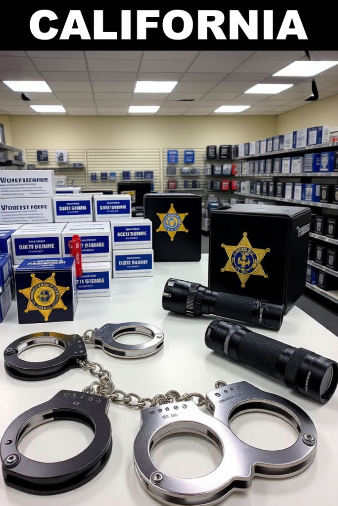 Law Enforcement Supply Stores In California – Saul Roth