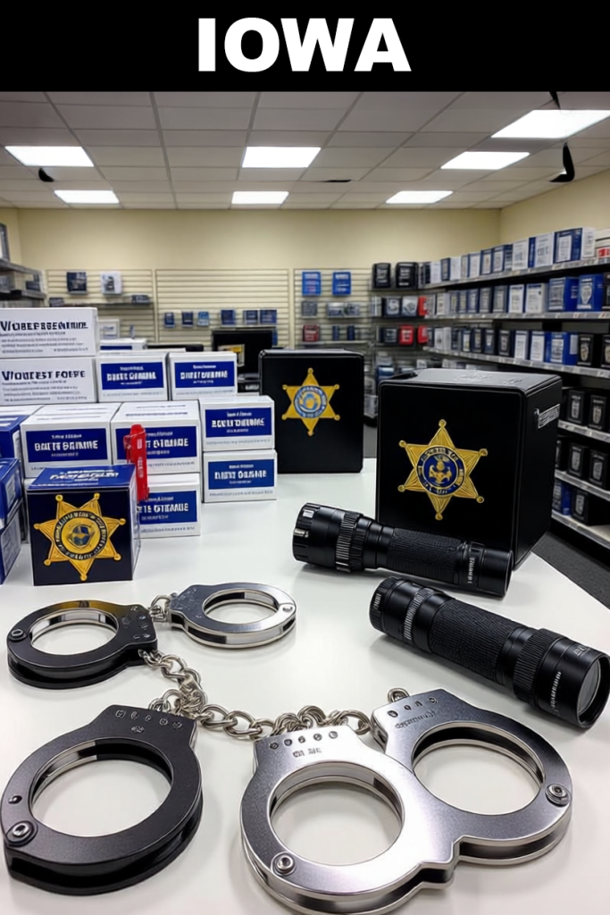 Local Law Enforcement Supply Stores in Iowa – Saul Roth