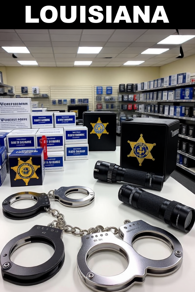 Local Law Enforcement Supply Stores in Louisiana - Saul Roth