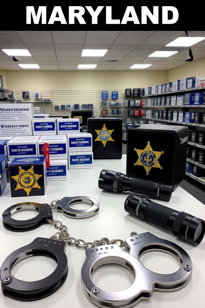 Local Law Enforcement Supply Stores in Maryland – Saul Roth