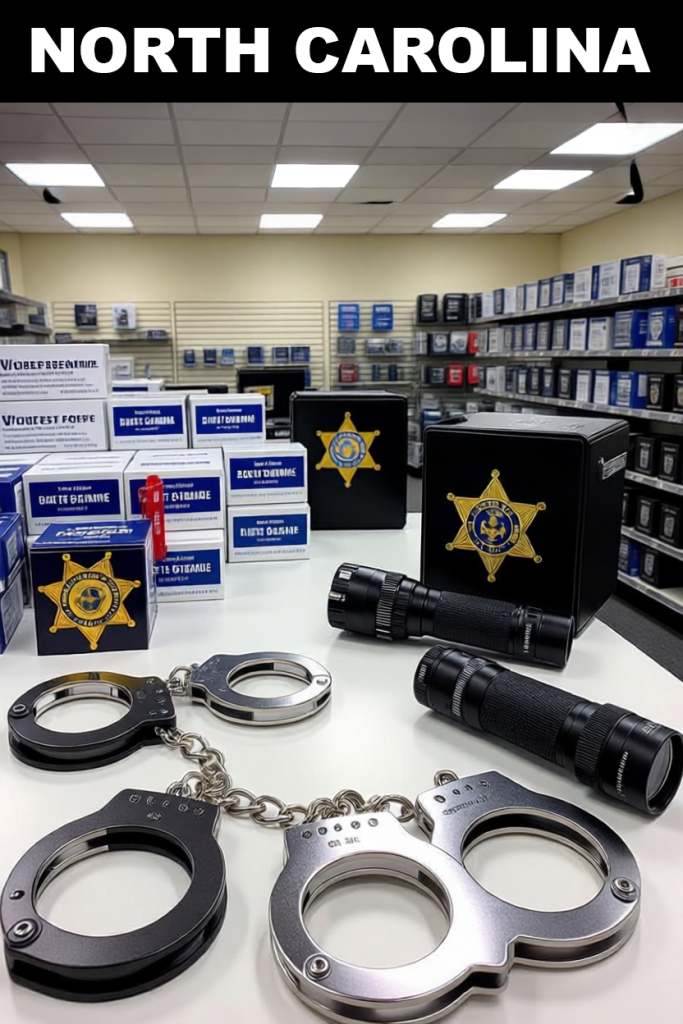 Local Law Enforcement Supply Stores in North Carolina – Saul Roth